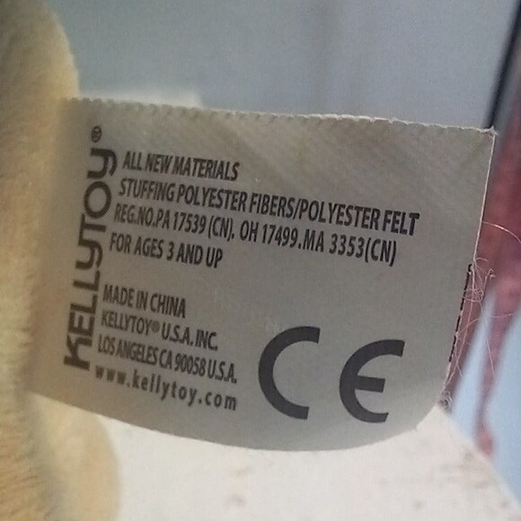 Kellytoy Brown Lab Plush Hand Puppet-Dog-Puppy-Green Glitter Eyes-2016-9" - Picture 9 of 9